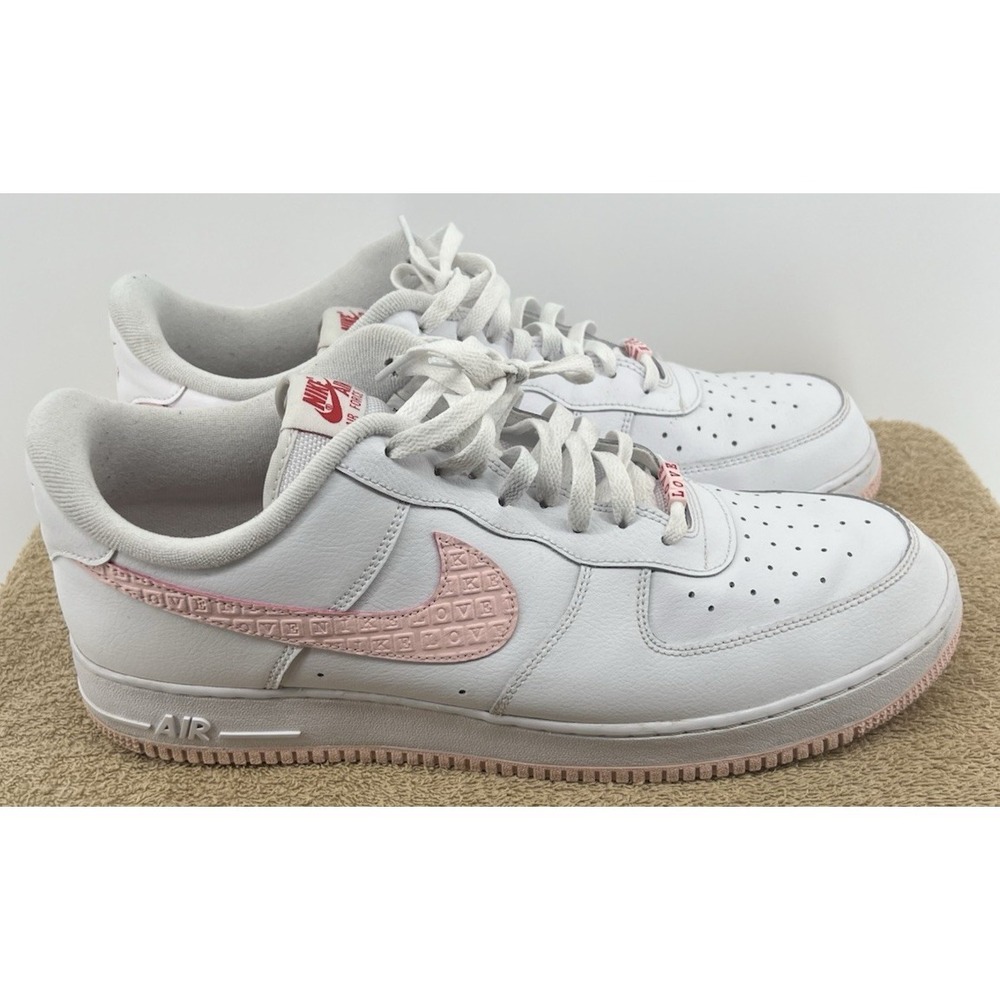 Nike Air Force 1 Low '07 Valentine's Day 2022 Mens US 15 DR0144-100 - Picture 3 of 8